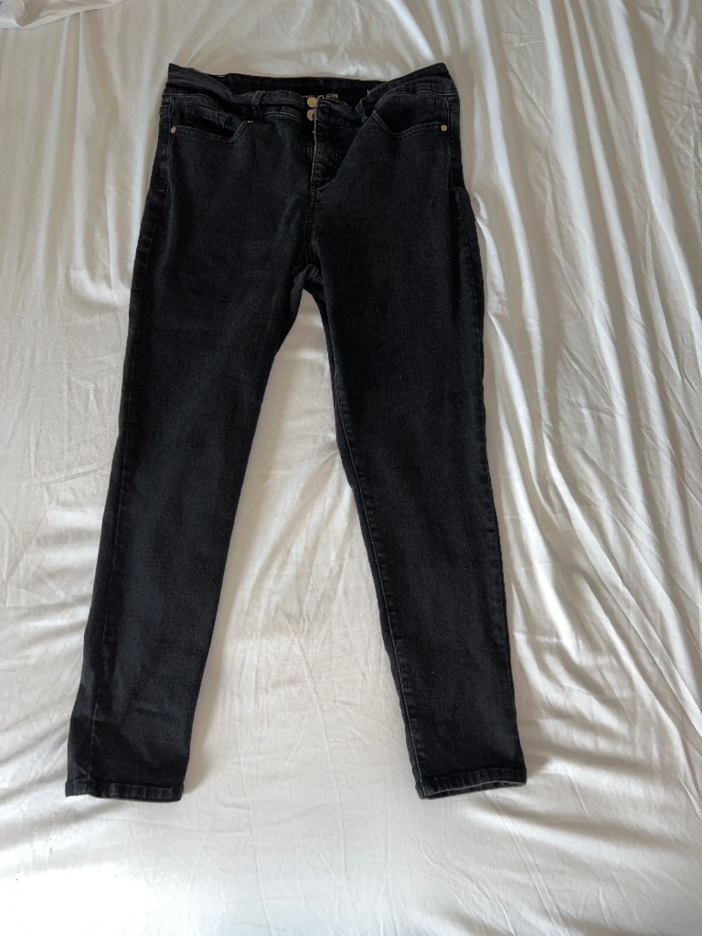 Anne Klein Women’s 14 Black Jean